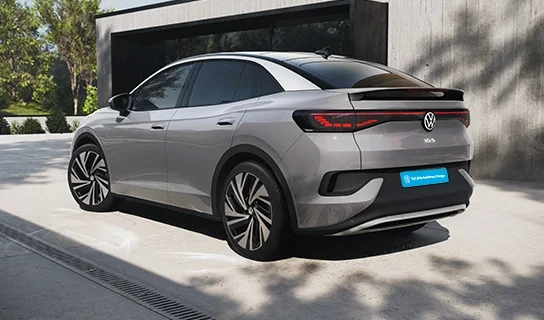 VW IQ 5 in grau in der Seitenansicht